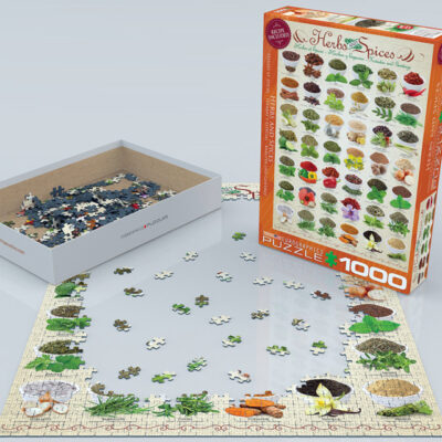 Puzzle 1000pzs. Hierbas y Especias-Eurographics