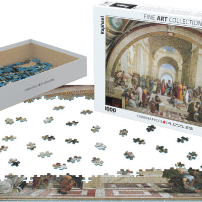Puzzle 1000 pzs. Escuela de Atenas