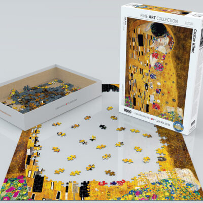 Puzzle 1000 pzs. Gustav Klimt - El beso