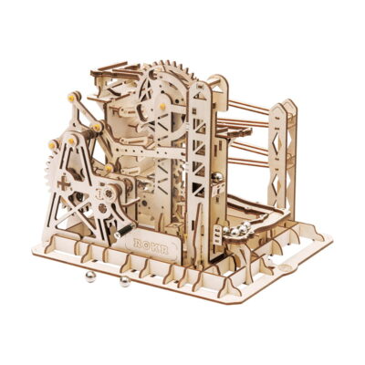 Manualidad maqueta Montaña Rusa