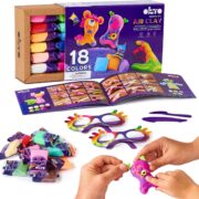 Arcilla Air para moldear figuras, no se pega a tus manos, se seca y endurece al aire en 24 horas.
