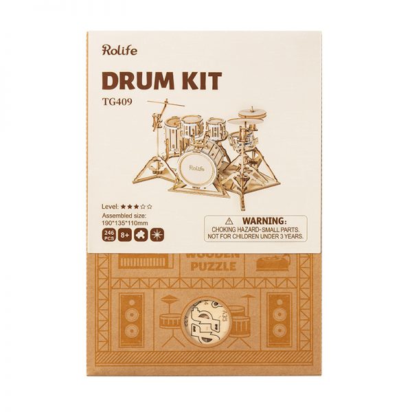 Manualidad maqueta-Bateria
