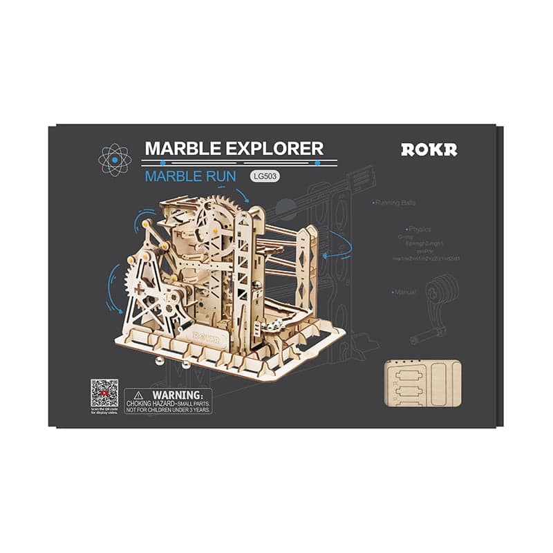 Manualidad maqueta Montaña Rusa