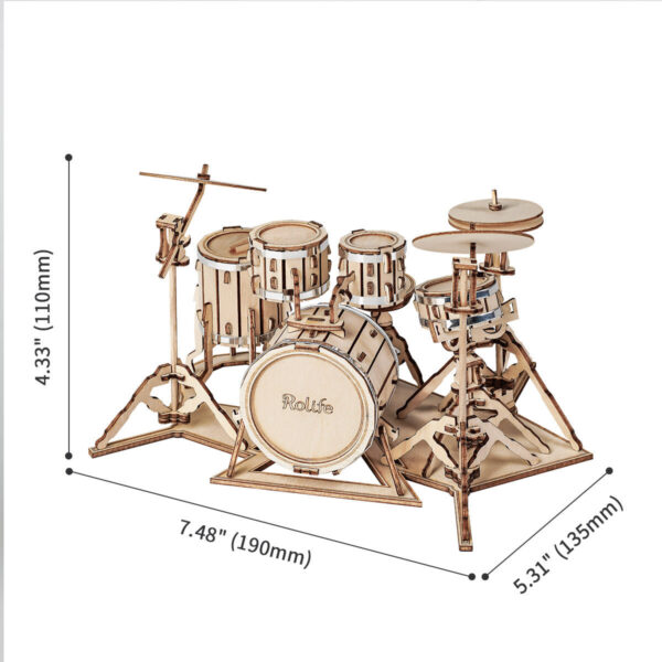 Manualidad maqueta-Bateria