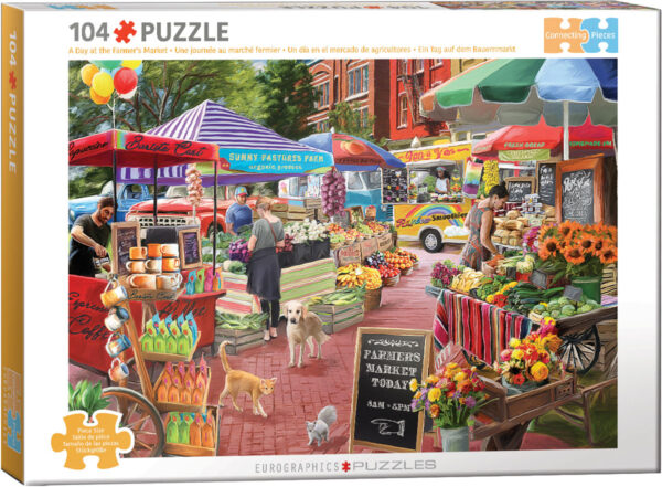 Puzzle 104 pzs Mercado