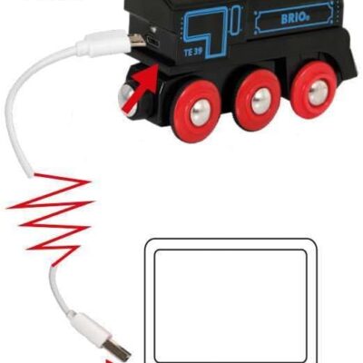 Locomotora recargable