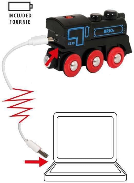 Locomotora recargable