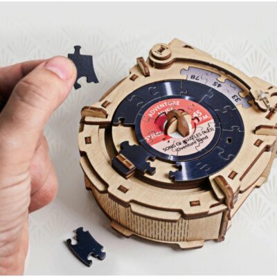 Caja secreta Cluepuzzle Tocadiscos
