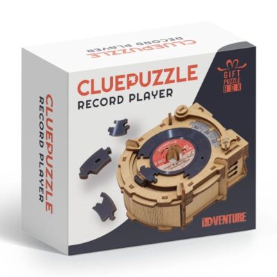 Caja secreta Cluepuzzle Tocadiscos