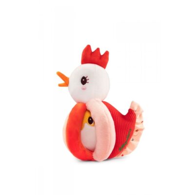 Gallina con pollito-Sonajero