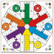 Tablero Parchís 4-6 jugadores