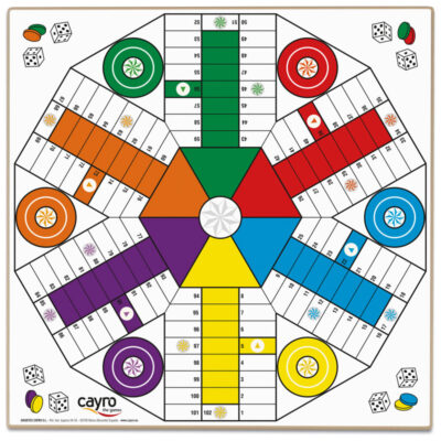 Tablero Parchís 4-6 jugadores