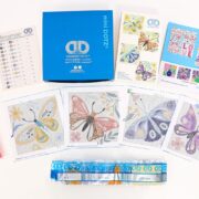 Mini Diamond Dotz 4-Mariposas