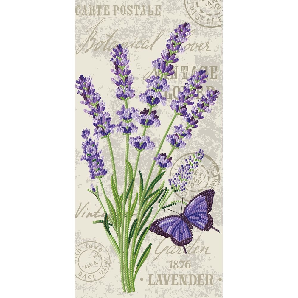Manualidad Diamond Dotz Lavanda