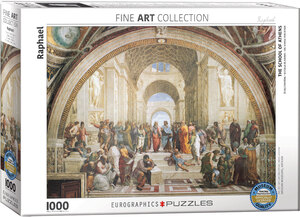 Puzzle 1000 pzs. Escuela de Atenas