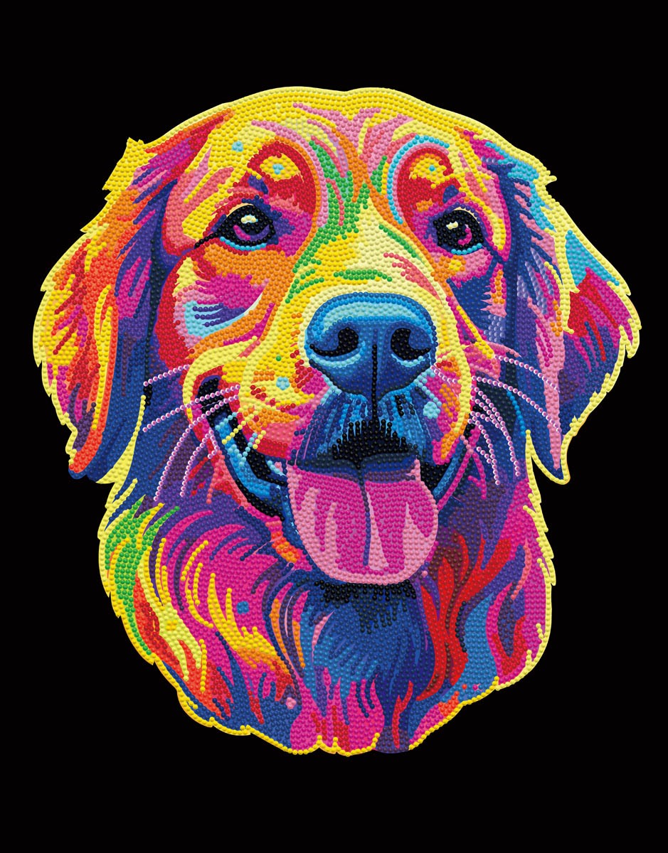 Manualidad Diamond Dotz Neon - Perro