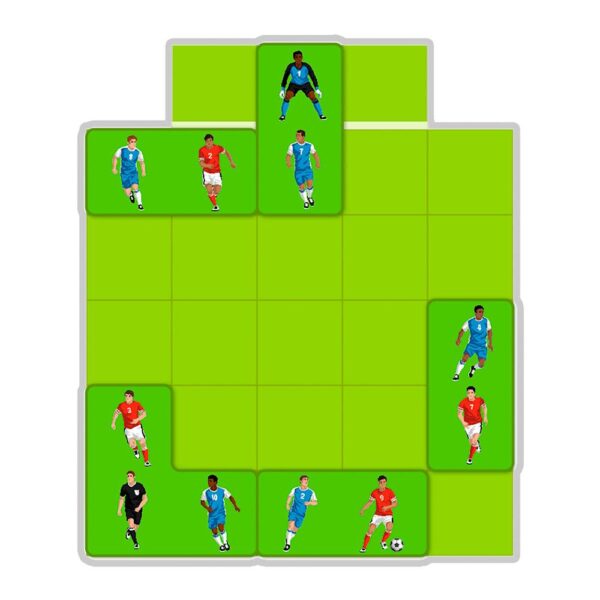 Juego de lógica magnético Gooal!