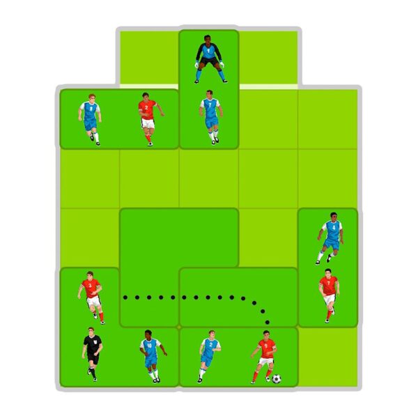 Juego de lógica magnético Gooal!