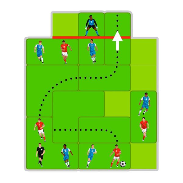 Juego de lógica magnético Gooal!