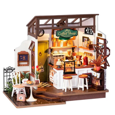 Manualidad maqueta Slow Life Café