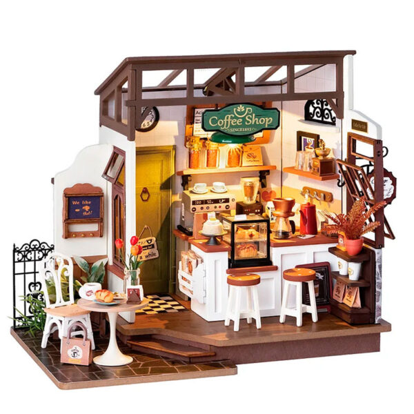 Manualidad maqueta Slow Life Café