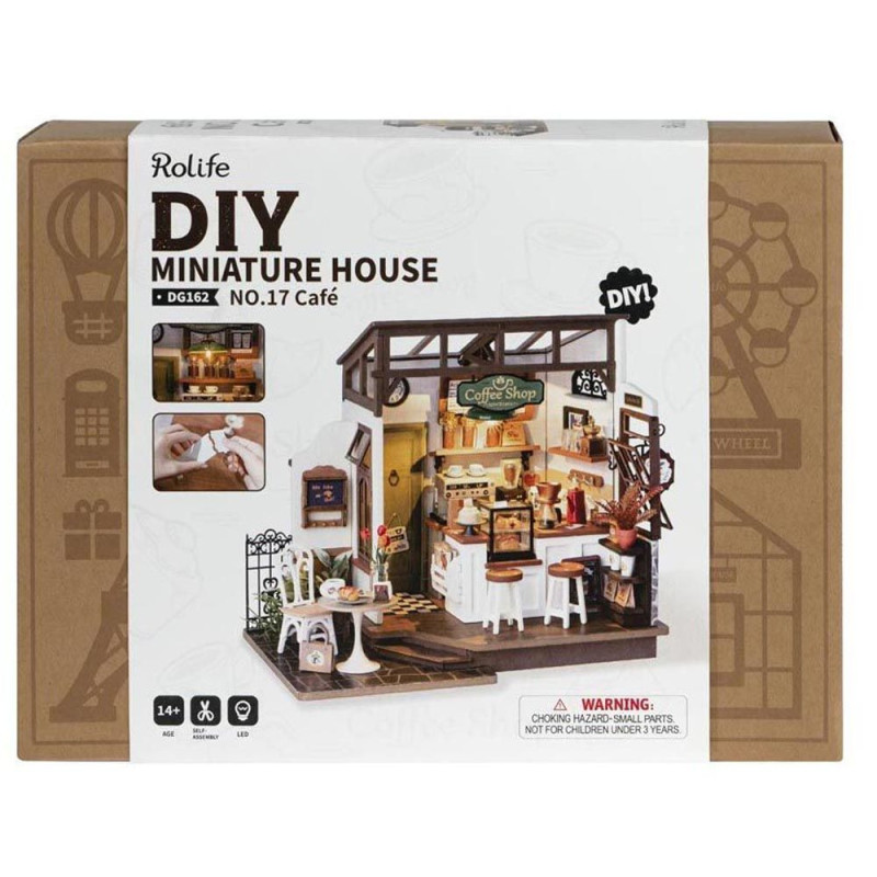 Manualidad maqueta Slow Life Café