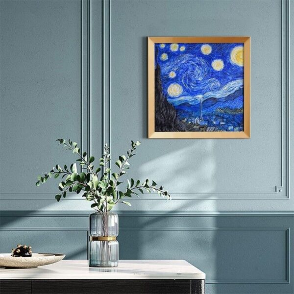 Pintar 3D La noche estrellada