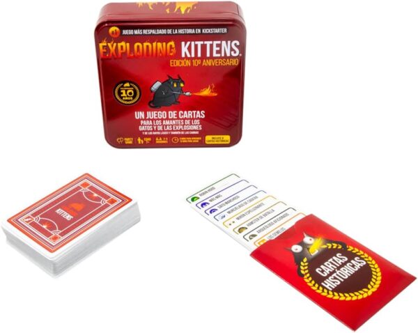 Juego Gatos explosivos