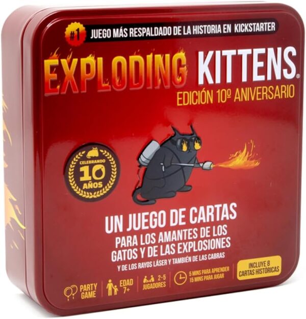 Juego Gatos explosivos