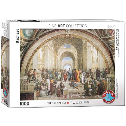 puzzle 1000pzs. escuela de atenas