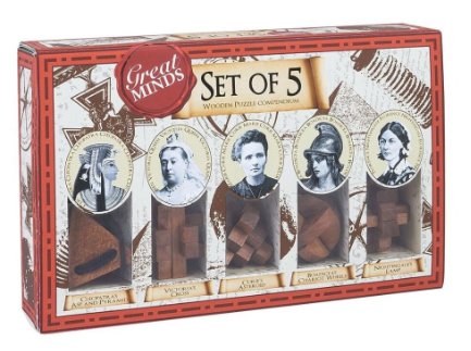 rompecabezas set of 5 mujeres--