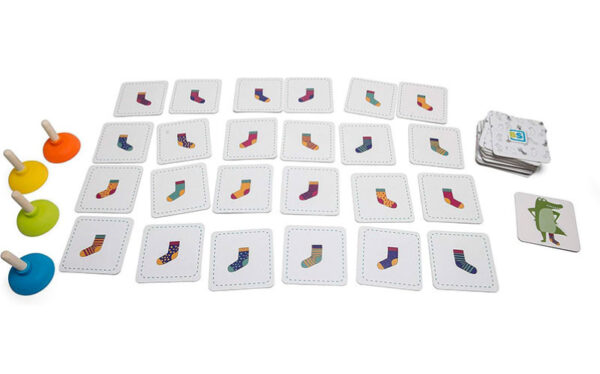 juego calcetines cocodrilo 1