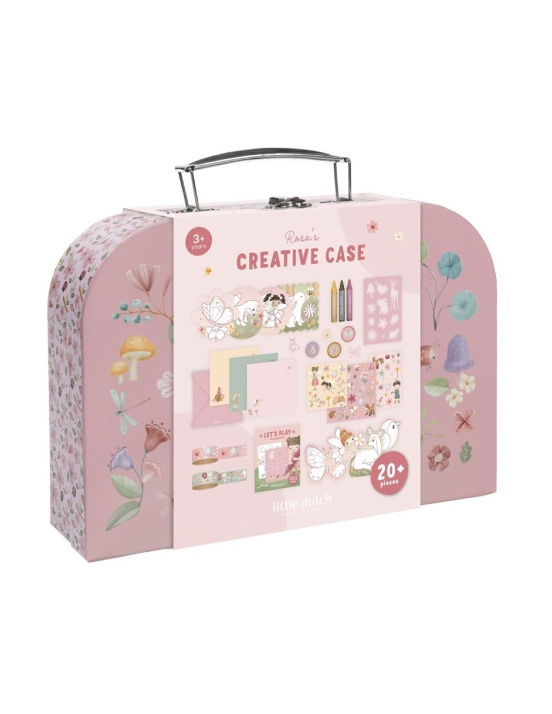 manualidad maleta creative case rosa´s