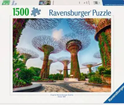 puzzle 1500pzs. jardín de la bahía en singapur