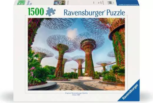 puzzle 1500pzs. jardín de la bahía en singapur