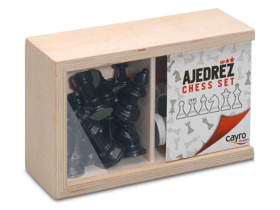 piezas ajedrez cayro