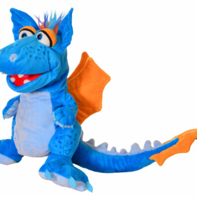 marioneta dragon azul 1