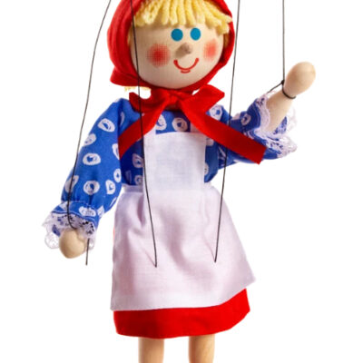 marioneta hilos caperucita