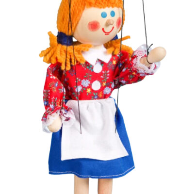 marioneta hilos niña