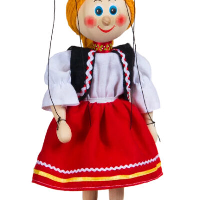 marioneta hilos niña bávara