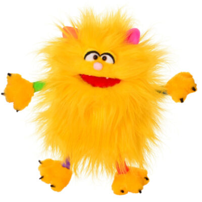 marioneta monstruo amarillo