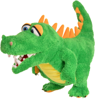marioneta cocodrilo