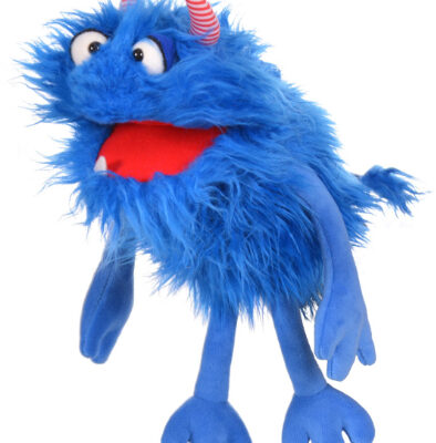 marioneta monstruo azul diablito 2