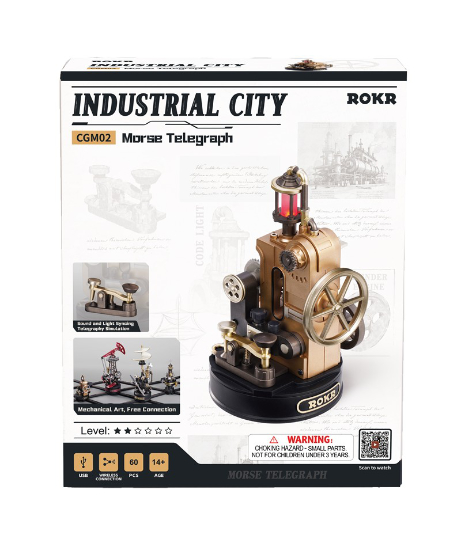 maqueta morse telegraph 2